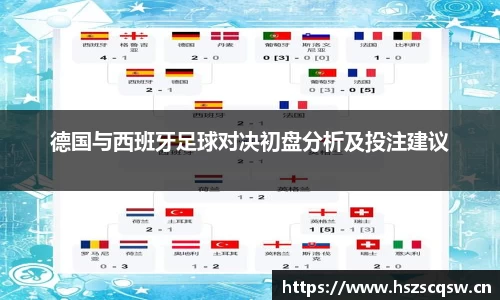德国与西班牙足球对决初盘分析及投注建议